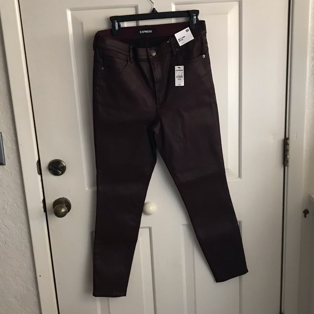 NWT‼️ Express Ankle legging high rise stretch jean